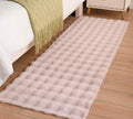 Bubble - tapis doux rose