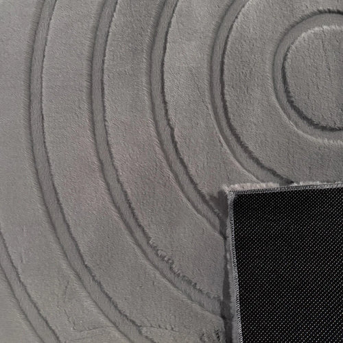 Carved - Tapis doux et élégant C1 Gris