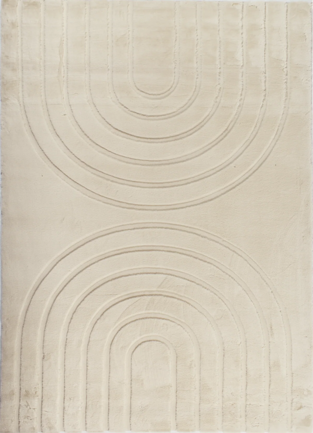 Carved - Tapis doux et élégant C1 Beige