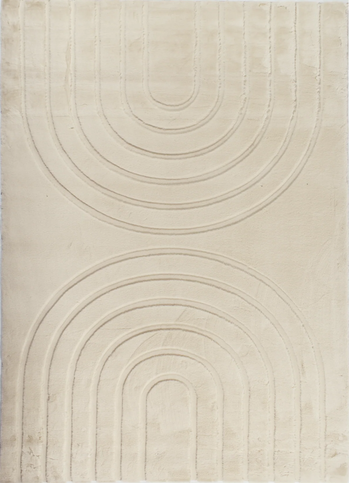 Carved - Tapis doux et élégant C1 Beige