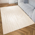 Carved - Tapis doux et élégant C2 Beige