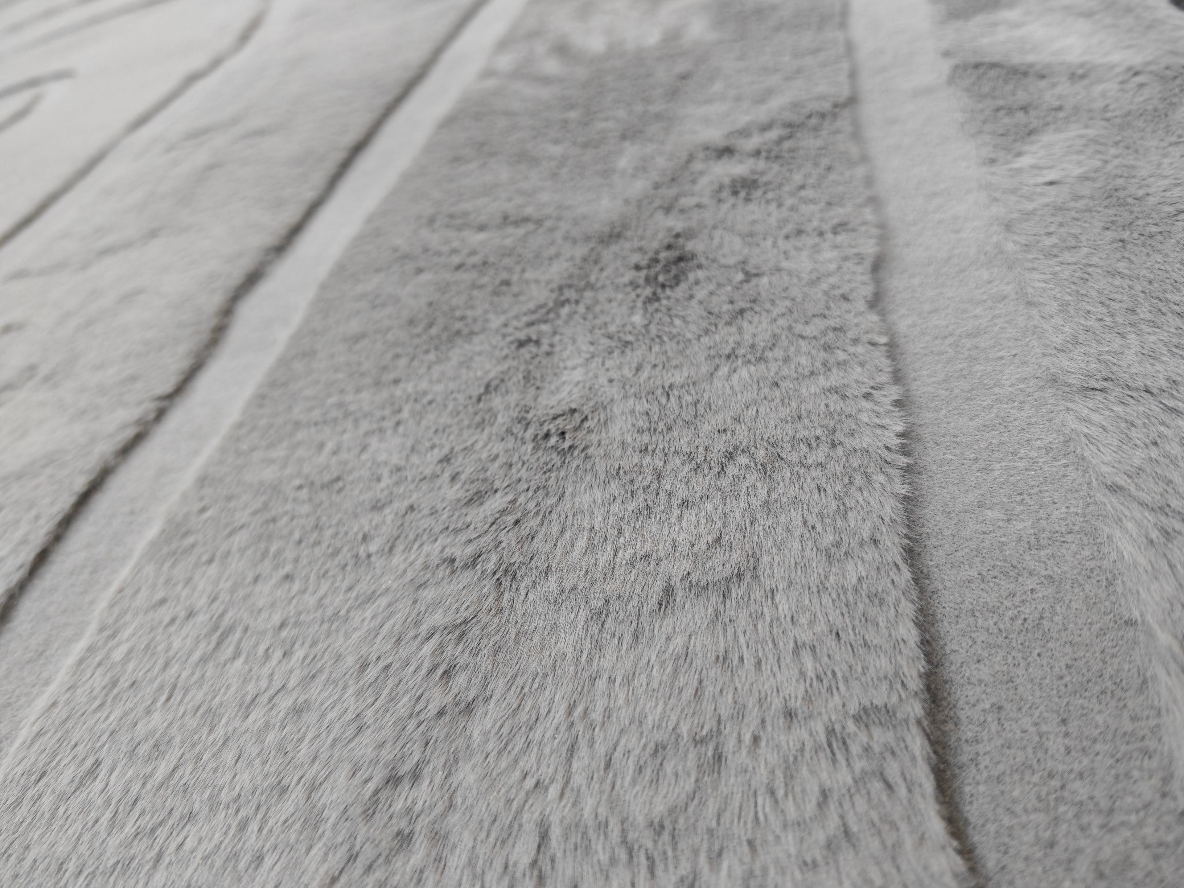 Carved - Tapis doux et élégant C3 Gris