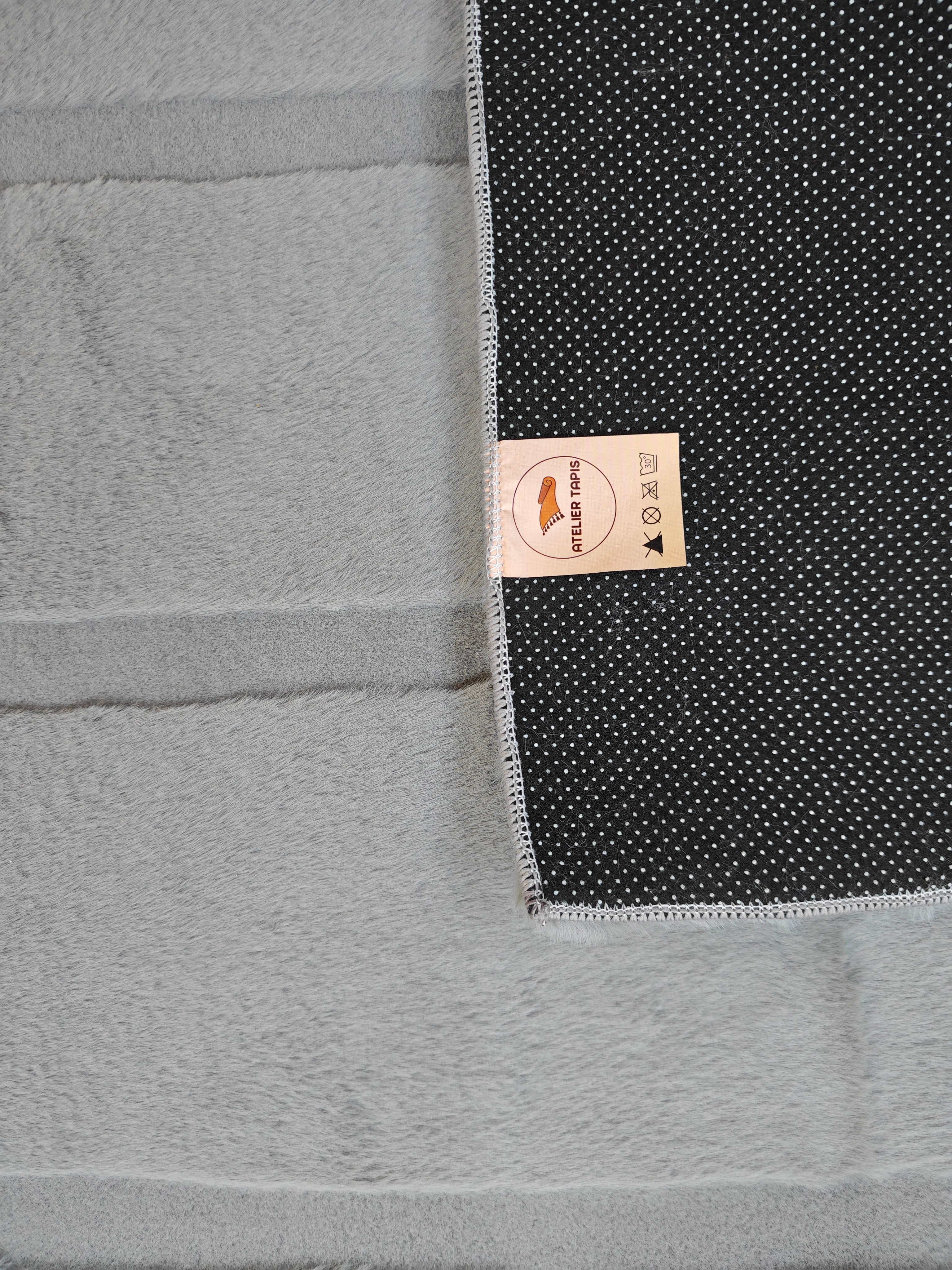 Carved - Tapis doux et élégant C3 Gris