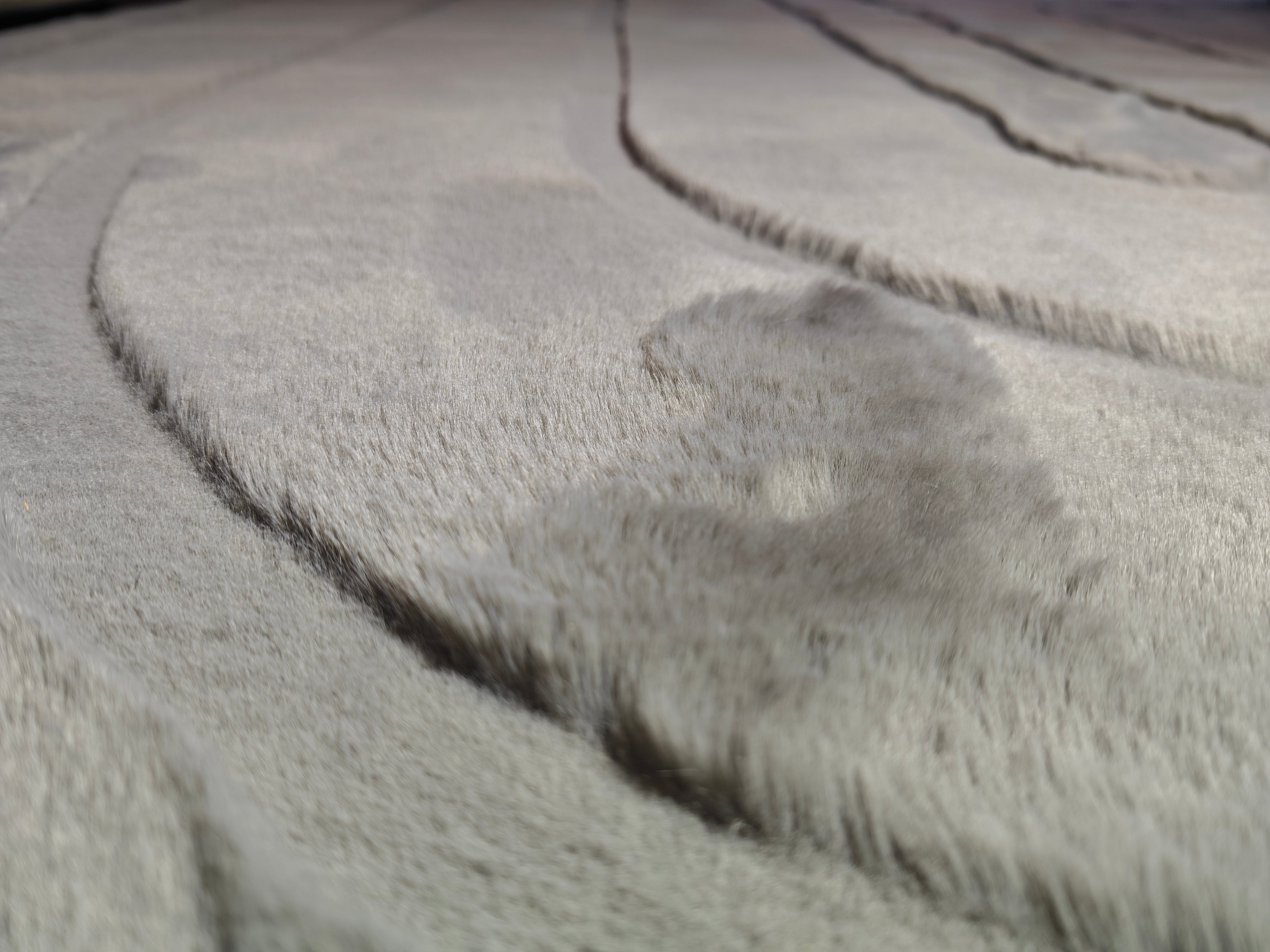 Carved - Tapis doux et élégant C3 Gris