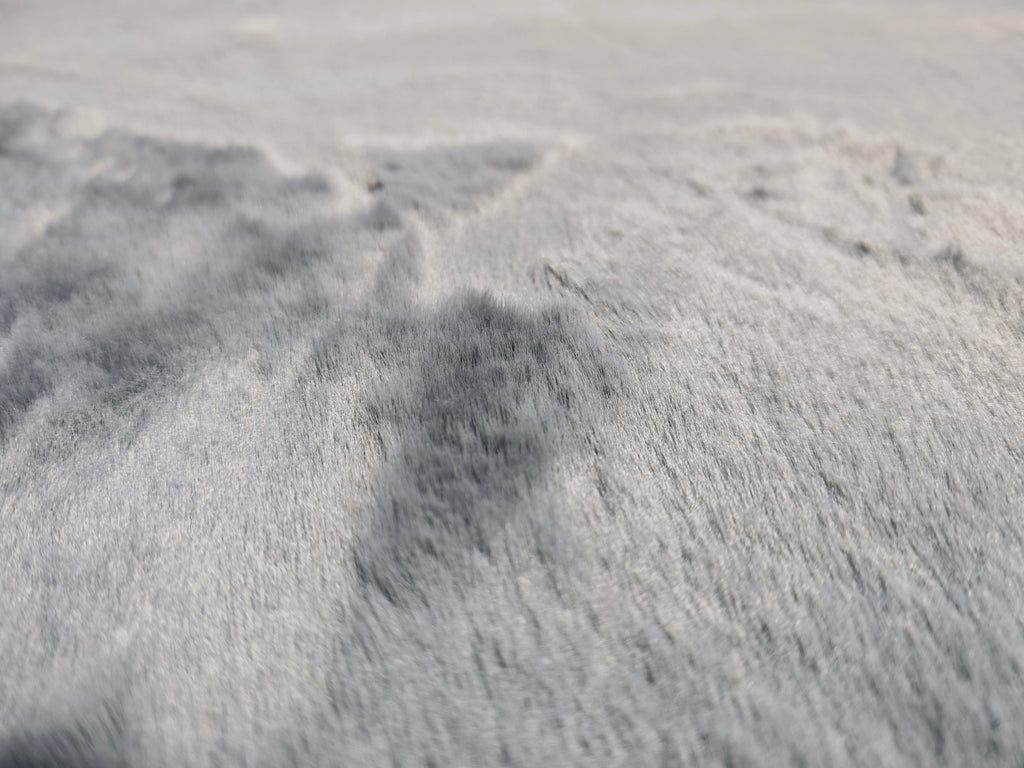 Extra doux - Tapis doux uni GRIS E2