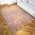 Carved - Tapis doux et élégant C1 Taupe