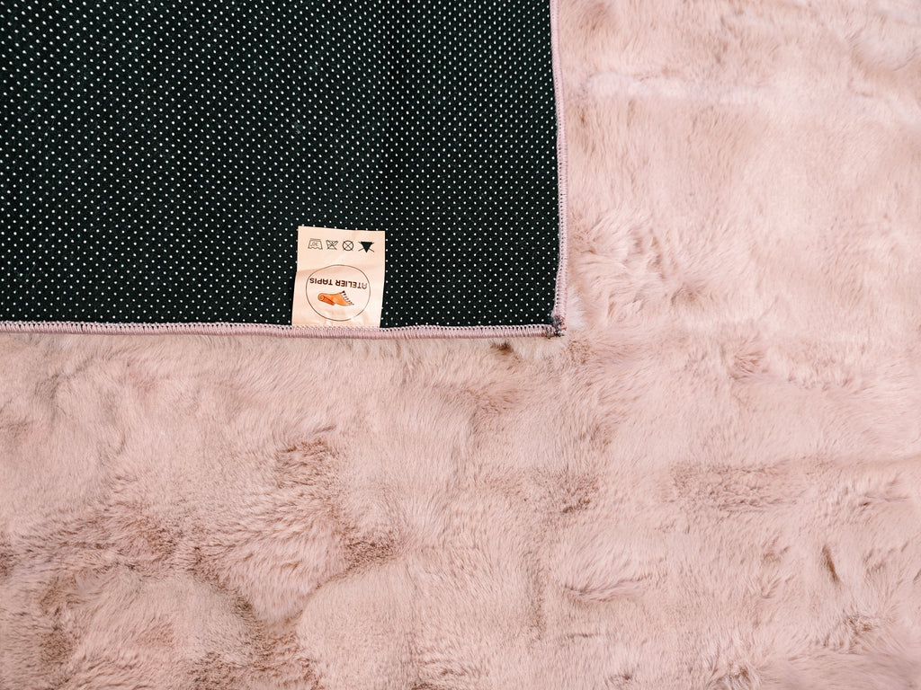 Bubble - tapis doux rose